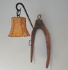 Ox harnass wall lamps / farmhouse