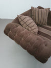 Large weighty love seat with the original matching cushions.
Marked "Handmade in Holland"