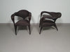 Set of postmodern rattan chairs 80s