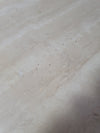 Set of 3 travertine side / coffee tables