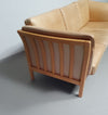 Leather Skalma 3 seat sofa / model Asmara