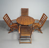 Ico Parisi Garden Seating Set by Reguitti chairs / table