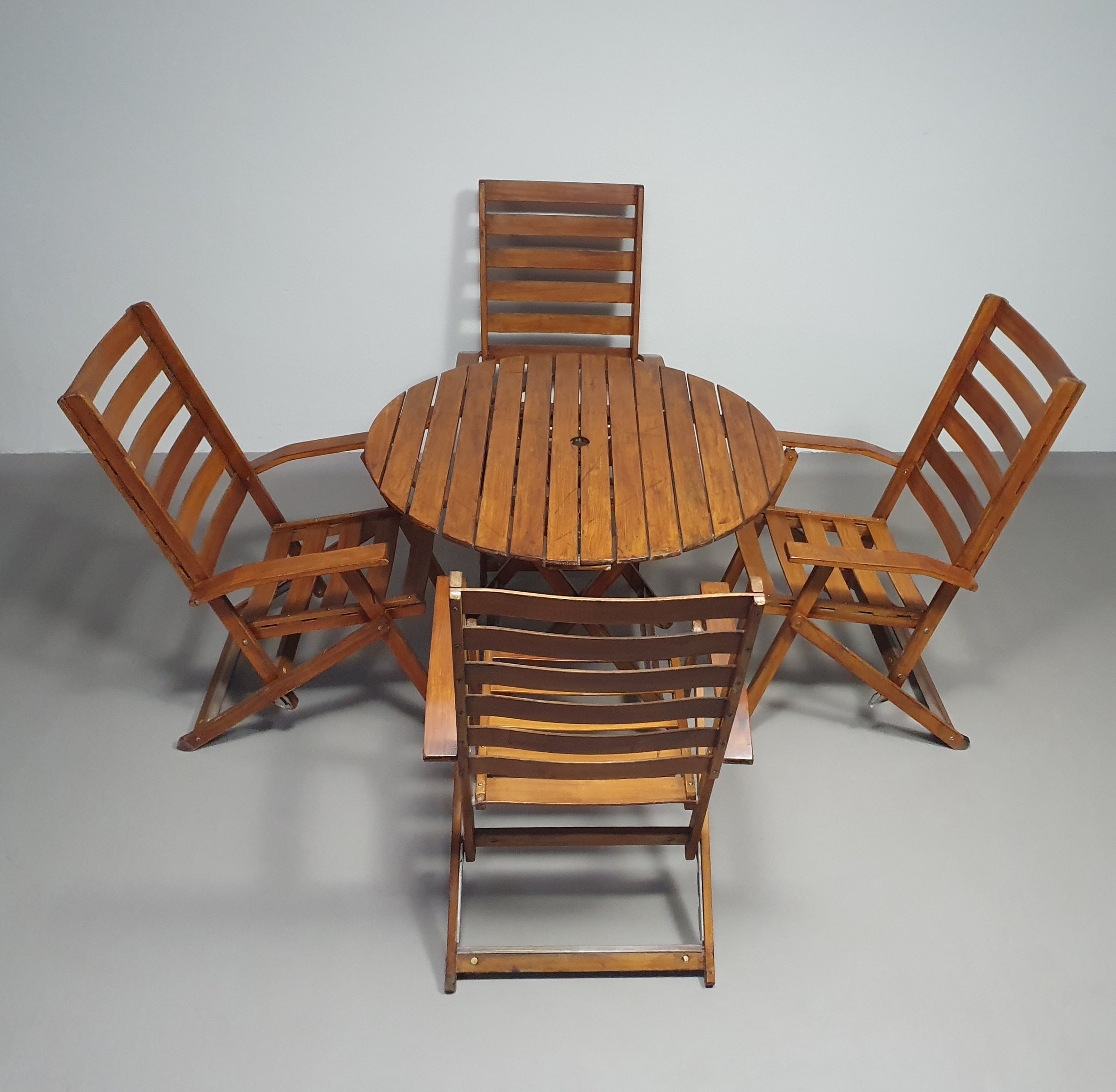 Ico Parisi Garden Seating Set by Reguitti chairs / table