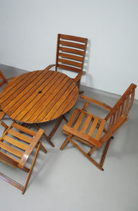 Ico Parisi Garden Seating Set by Reguitti chairs / table