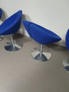 Artifort little Apollo chairs / with swiveling disc base / by Patrick Norguet