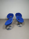 Artifort little Apollo chairs / with swiveling disc base / by Patrick Norguet