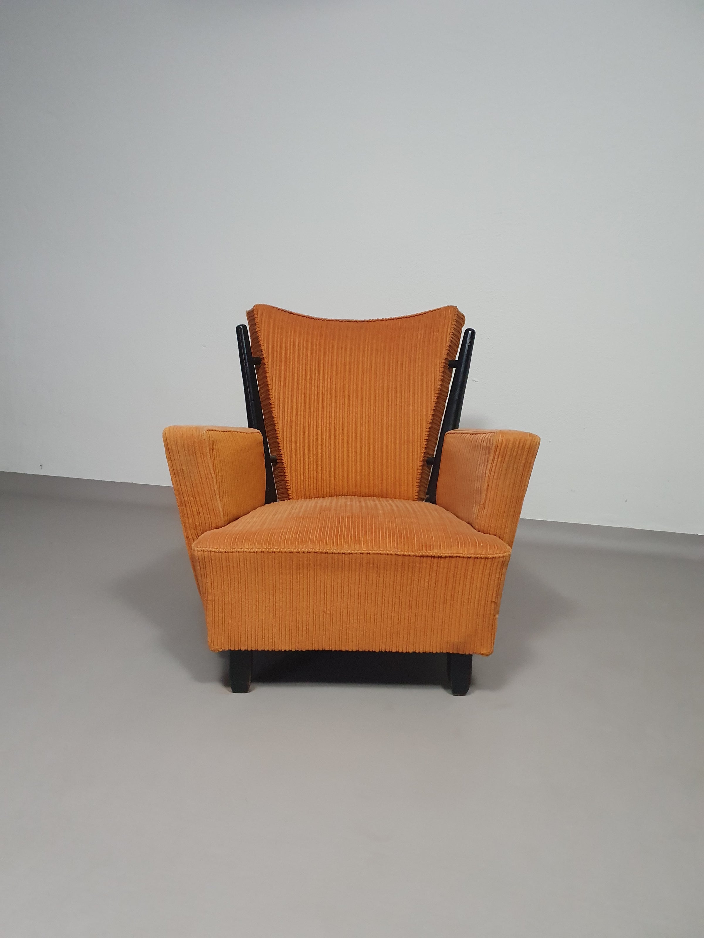 Designer unknown. Lounge armchair.