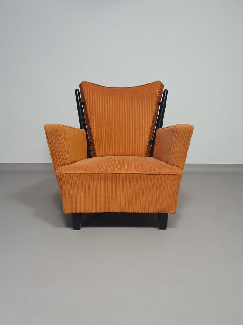 Designer unknown. Lounge armchair.