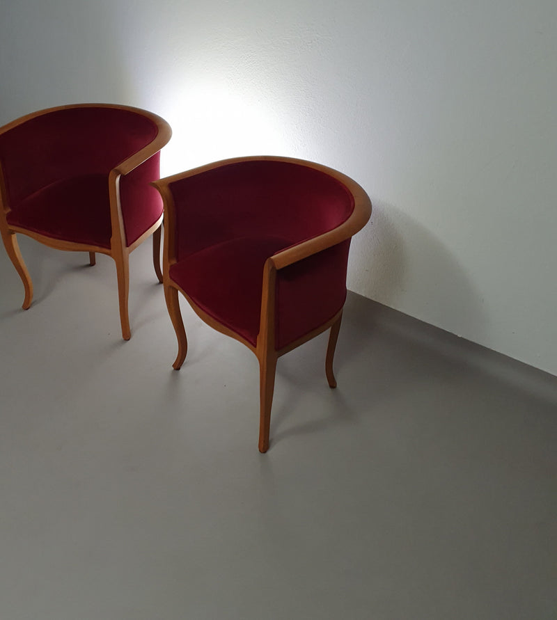 2 x Otilia ceccotti collezioni arm chair