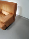 2 x Machalke thick saddle leather love seat.