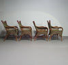 Art Deco rattan bamboo chairs 1930