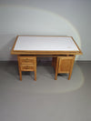 Large oak architect desk / table 1940's