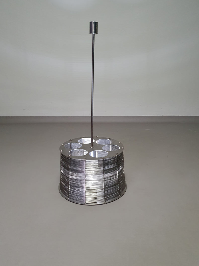 Very rare Adlumen lamp / pendant
Inox wired.