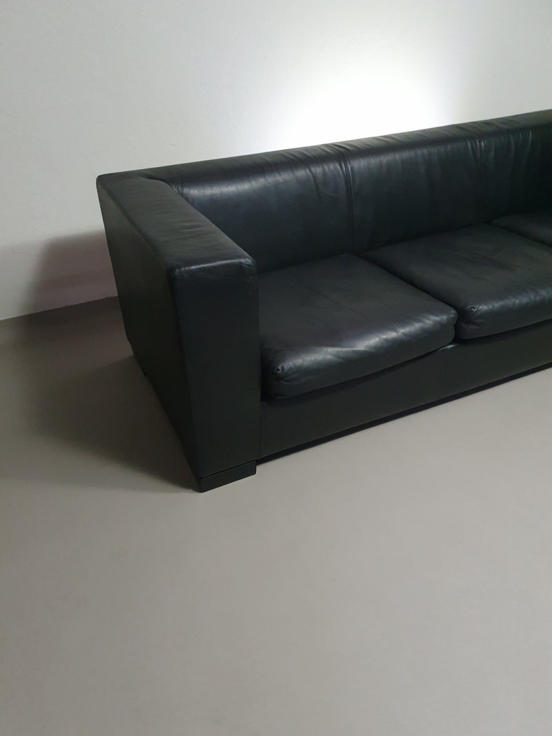 Camin Wittmann sofa black leather