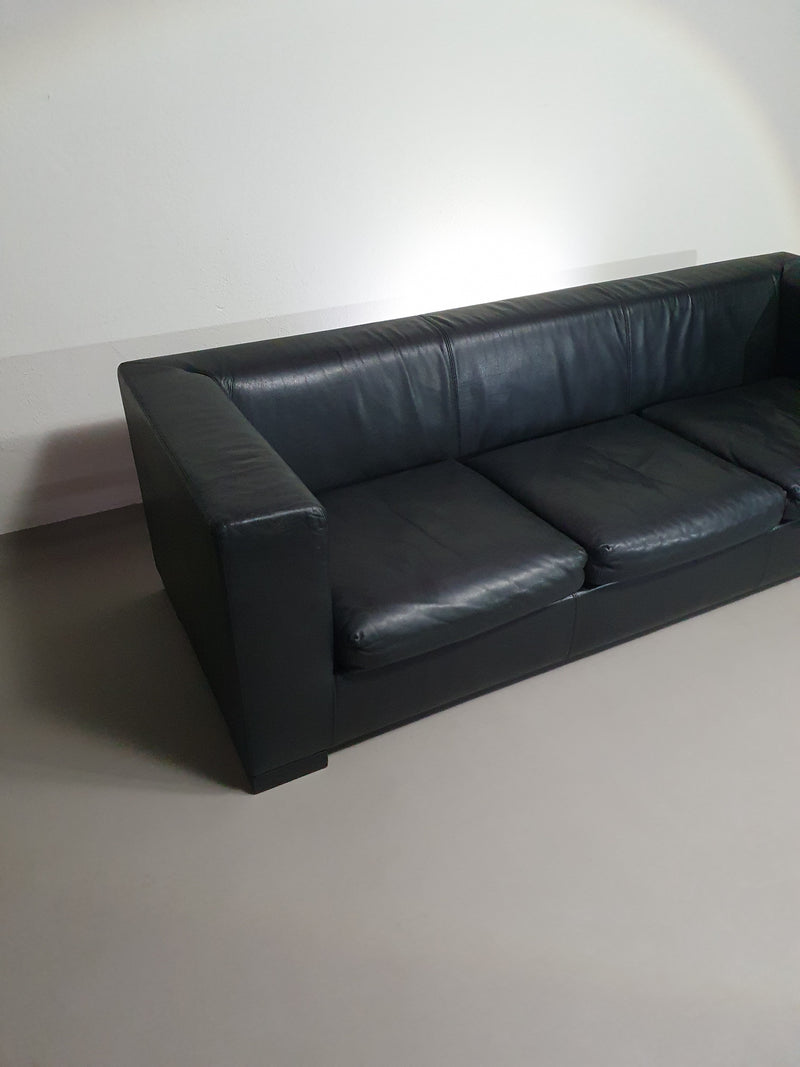 Camin Wittmann sofa black leather