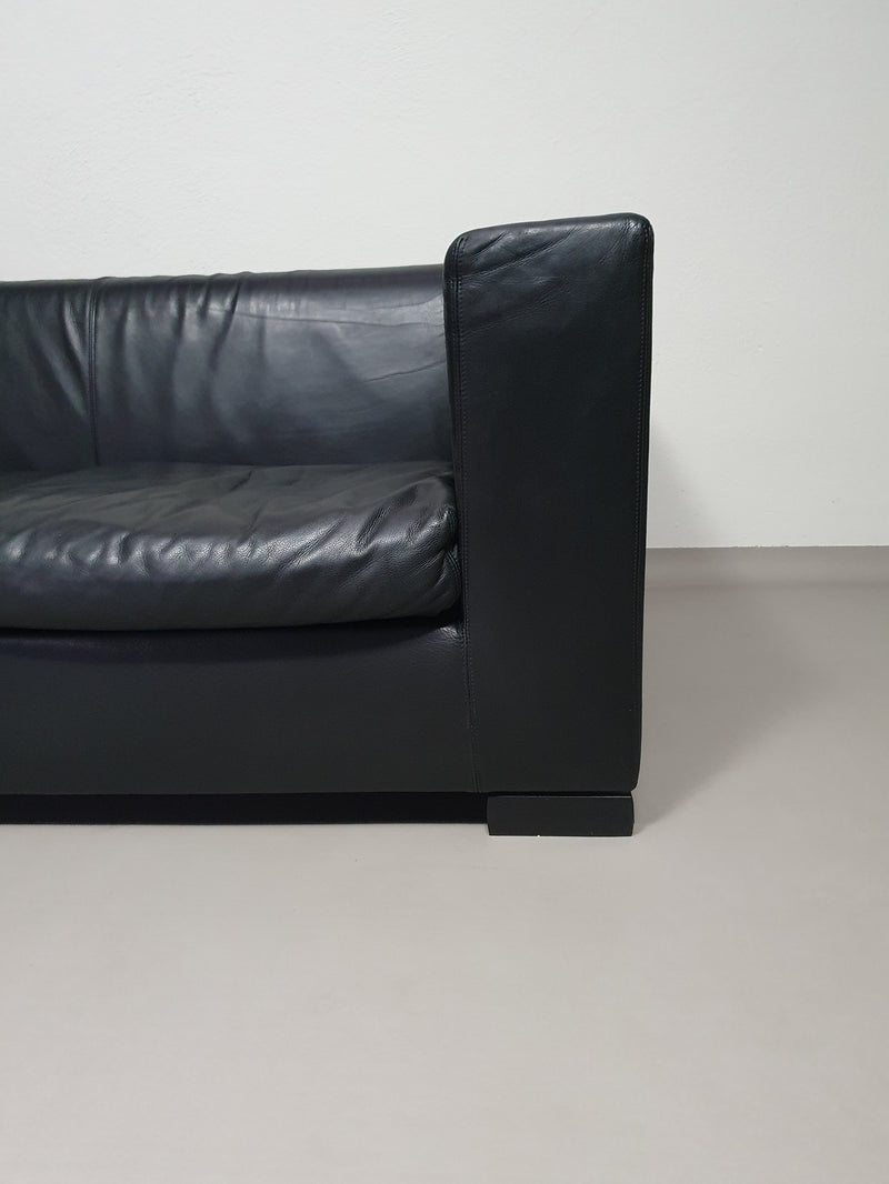 Camin Wittmann sofa black leather