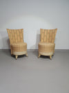 Set Frenche boudoir chairs.