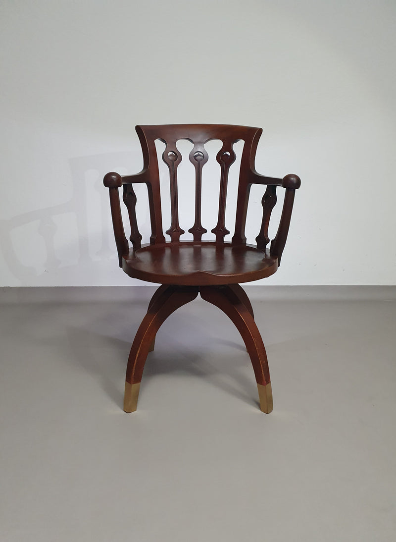 American swivel  office arm chair

1930's