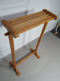 Floor oak coat rack 172 x 110 x depth 55