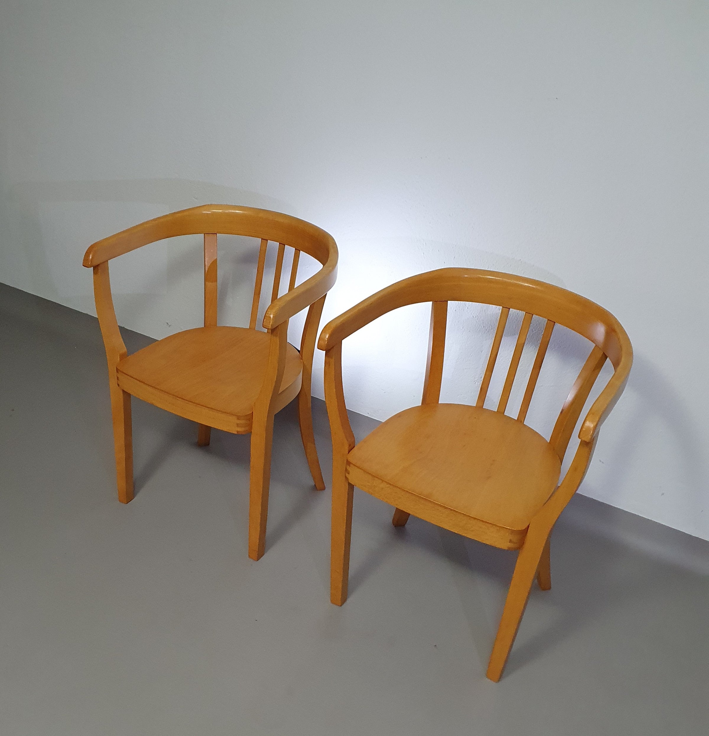 2 Art Deco arm chairs