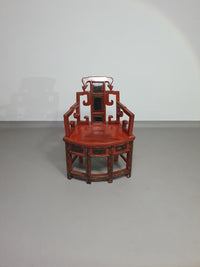 French Chinois altar chairs and side table