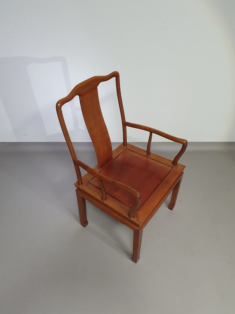 Vintage Chinese Ming rosewood chair.