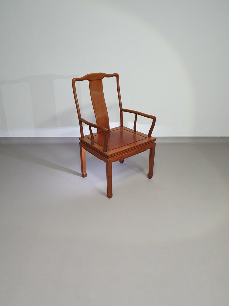 Vintage Chinese Ming rosewood chair.