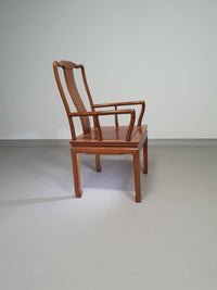 Vintage Chinese Ming rosewood chair.