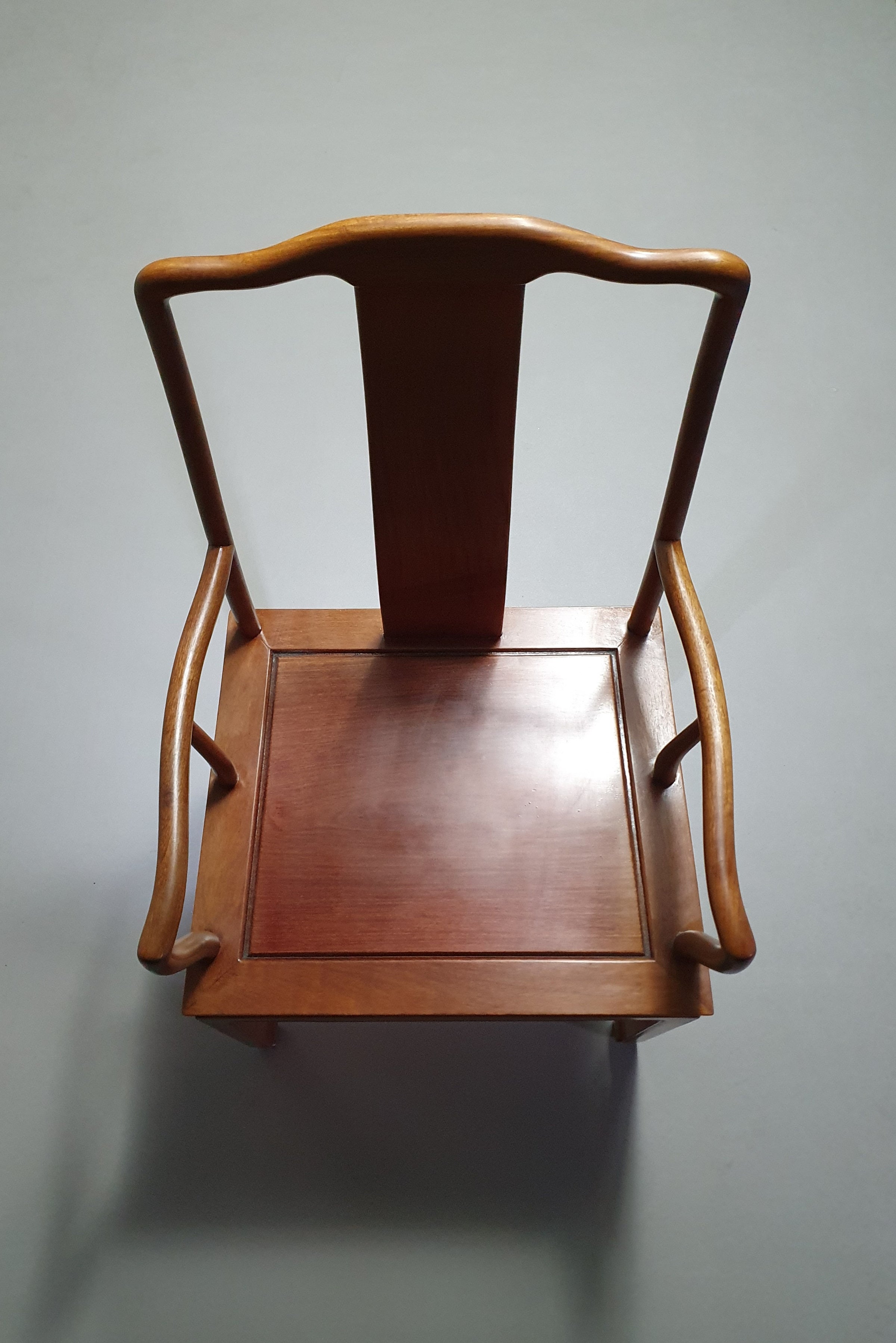 Vintage Chinese Ming rosewood chair.