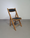 Vintage midcentury folding chair