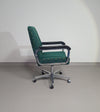 Office chair with armrests / turnable / not height adjustable