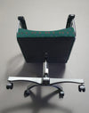 Office chair with armrests / turnable / not height adjustable