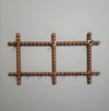 Beautiful bobbin coat rack 80 x 48 x depth 11 cm