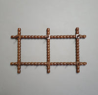 Beautiful bobbin coat rack 80 x 48 x depth 11 cm