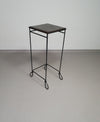 Wrought iron plant stand / side table