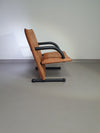 2 x Designed by Burkhard Vogtherr. Manufactured by Arflex in Italy. Post-Modern ’T-Line’ armchair