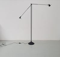 Large halogeen 80's Luxo floor lamp