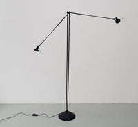 Large halogeen 80's Luxo floor lamp