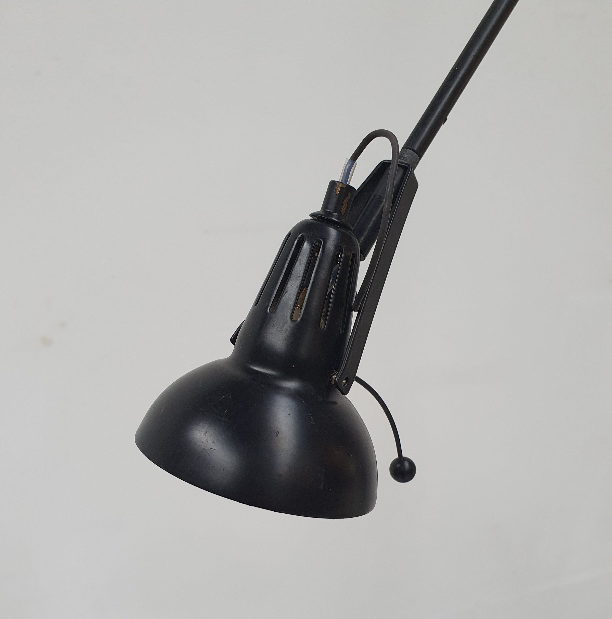 Large halogeen 80's Luxo floor lamp