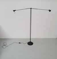 Large halogeen 80's Luxo floor lamp