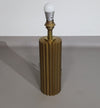 Pair of Kullmann brass table lamps