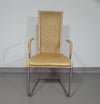 SET OF 4 'B25' WICKER DINING CHAIRS BY AXEL BRUCHHÄUSER FOR TECTA, GERMANY 1980S