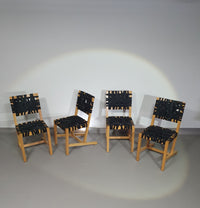 4 x Gispen Richard Hutten designed this chair in 2004 for the Grand Cafe of the Gemeente Museum in The Hague.