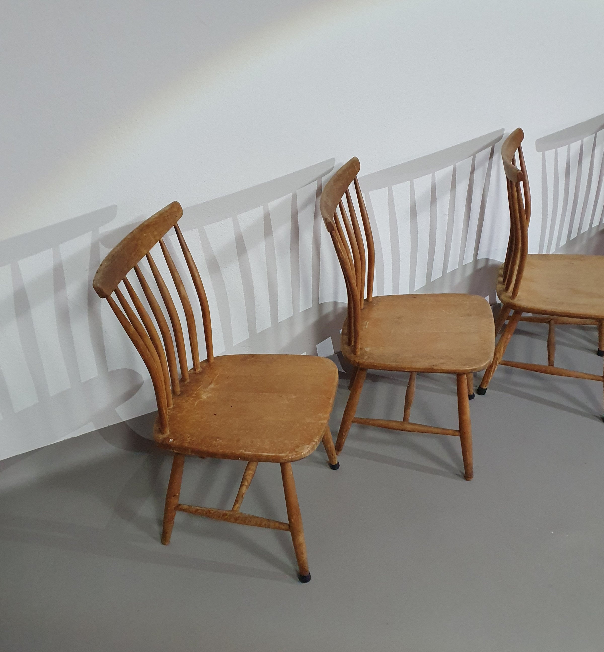 Scandinavian Design Chairs AKERBLOM Design Bar Chair Birch Wooden Chair Sweden