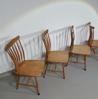 Scandinavian Design Chairs AKERBLOM Design Bar Chair Birch Wooden Chair Sweden