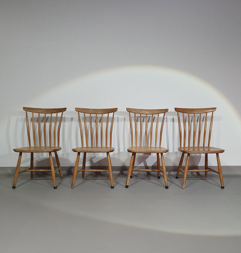 Scandinavian Design Chairs AKERBLOM Design Bar Chair Birch Wooden Chair Sweden