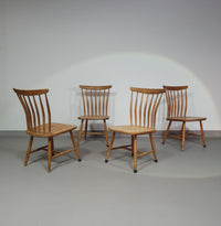 Scandinavian Design Chairs AKERBLOM Design Bar Chair Birch Wooden Chair Sweden