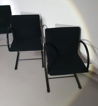 CIRKEL ARM CHAIRS BY PIERRE MAZAIRAC & KAREL BOONZAAIJER FOR METAFORM 1980S