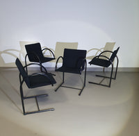 CIRKEL ARM CHAIRS BY PIERRE MAZAIRAC & KAREL BOONZAAIJER FOR METAFORM 1980S