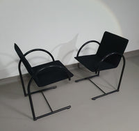 CIRKEL ARM CHAIRS BY PIERRE MAZAIRAC & KAREL BOONZAAIJER FOR METAFORM 1980S